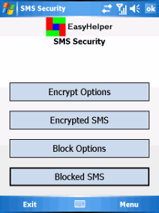 EasyHelper SMS Security:    SMS