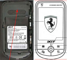 Acer     500 Ferrari Edition