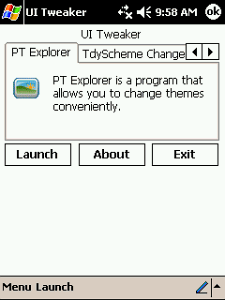 UI Tweaker:          Pocket PC