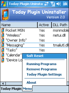 Today Plugin Uninstaller:    Today