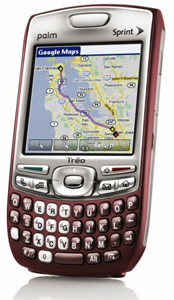 Свежая версия Google Maps для Palm OS