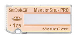 Memory Stick PRO объёмом 1 Гб уже в продаже