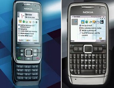 Nokia E66 и Nokia E71: официальные фото