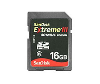 SanDisk Extreme III 30Mb/s Edition