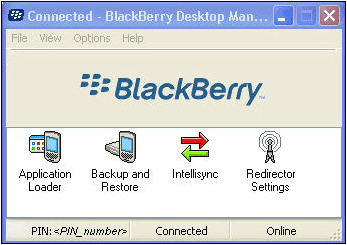 RIM  BlackBerry Desktop Manager  